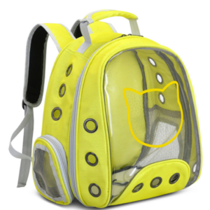 Morral Trasparente Cara De Gato