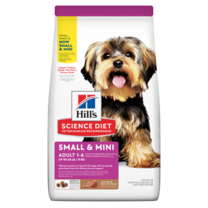 Hills Perro Adulto Small & Mini Cordero Y Arroz 4.5 Lb