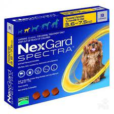 Nexgard Spectra Perro 3,5 - 7,5 Kg