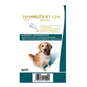 Revolution 12% Perro 20.1 - 40 kg ( verde )