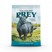 Taste of the wild perro prey angus beef 25 lb