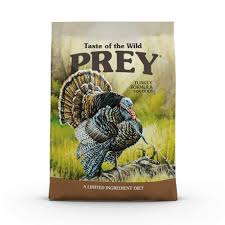 Taste of the wild perro prey turkey 25 lb