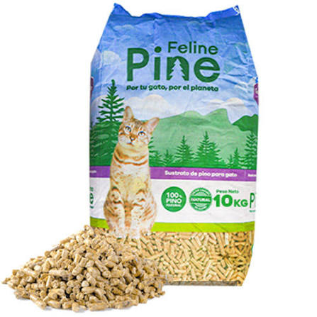 Arena ecologica feline pine x 10 kg