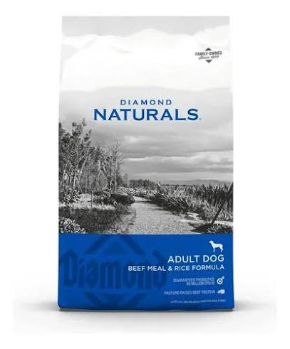 Diamond naturals perro res y arroz 40 lb